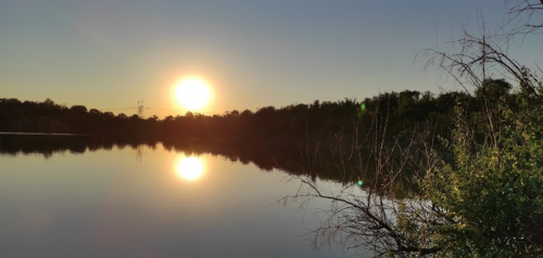 Рибалка у селі Григорівка Запорізький р-н. Запорізька обл.