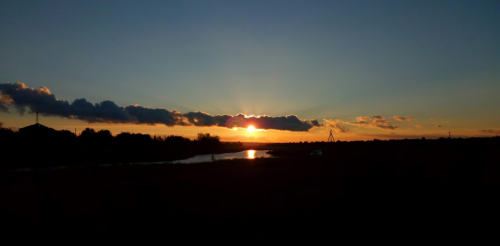 Рибалка у селі Григорівка Запорізький р-н. Запорізька обл.