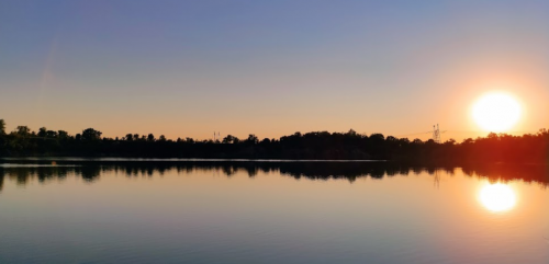 Рибалка у селі Григорівка Запорізький р-н. Запорізька обл.