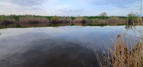 Рибалка у селі Марфополь на річці Гайчур 