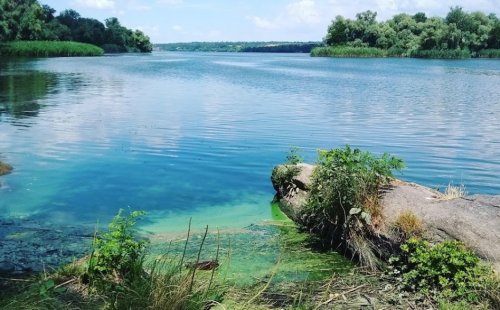 Рибалка у селі Нижня Хортиця Запорізький р-н. Запорізька обл.