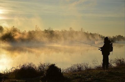 Рыбалка в селе Подгорное Новониколаевского р-н. Запорожской обл.