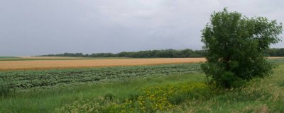 Рибалка у селі Родинське 