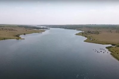 Рибалка в селі Семенівка