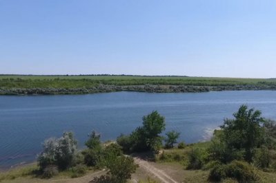 Рибалка в селі Семенівка