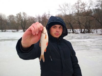 Рыбалка в селе Терешковка 