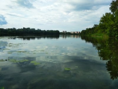 Рыбалка в селе Терешковка 