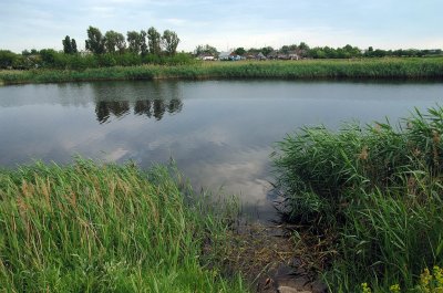 Рибалка в селі Тернівка 