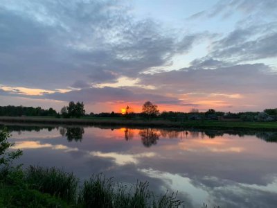 Рибалка в селі Вертокиївка