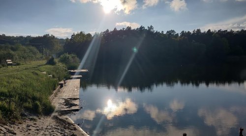 Рибалка на озері Майдан 