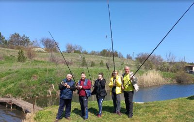 Риболовля на «Форелевій фермі» в Запорізькій області
