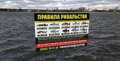 Риболовля на Міському озері 