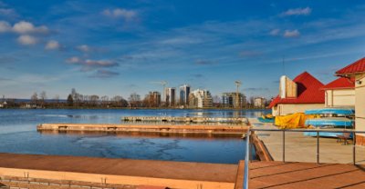 Риболовля на Міському озері 