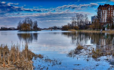 Риболовля на Міському озері 