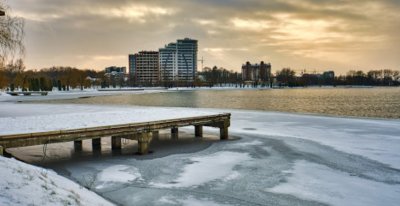 Риболовля на Міському озері 