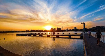 Риболовля на Міському озері 