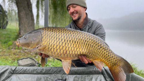 Рибалка на озері Новий Стан у с. Кунка