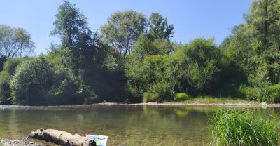 Рыбалка на реке Сирет