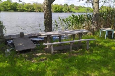 Рыбалка на ставке в с. Красноселье