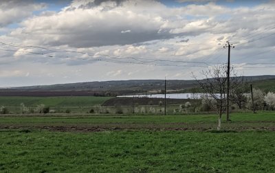 Рибалка на водоймі у с. Бортники