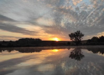 Риболовля в селі Кутище 