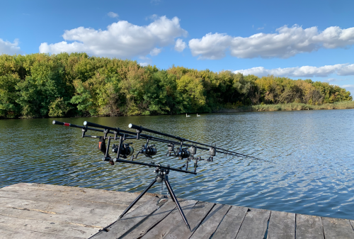 Риболовля на озері «Панське» в с. Новоандріївка Кіровоградської області
