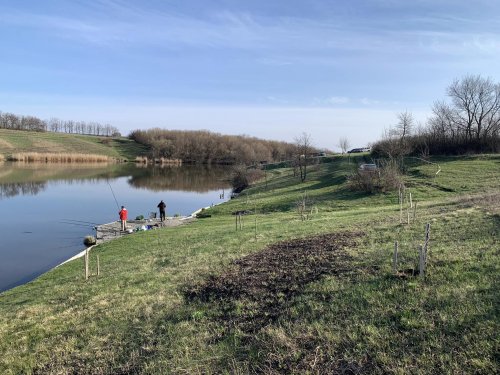 Риболовля на озері «Панське» в с. Новоандріївка Кіровоградської області