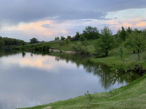 Риболовля на озері «Панське» в с. Новоандріївка Кіровоградської області