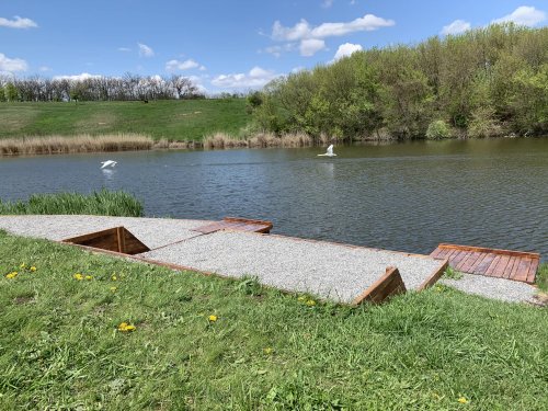 Риболовля на озері «Панське» в с. Новоандріївка Кіровоградської області