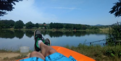 Рибальська водойма у с. Верхній Коропець