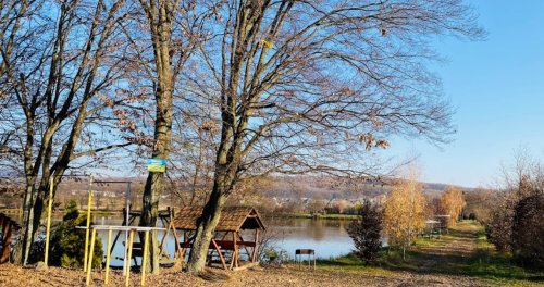 Рибальська водойма у с. Верхній Коропець