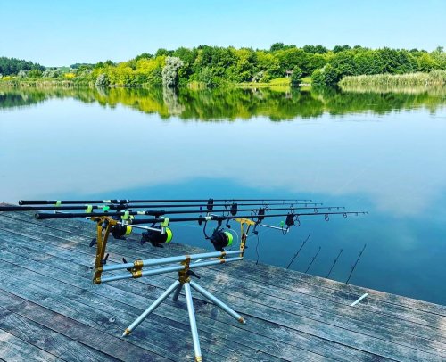 Риболовля на спортивній водоймі «Winfish» у  селі Киданці, Тернопільска обл