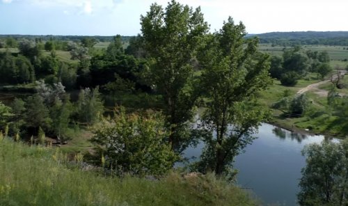 Карьер в с. Тишки в Полтавской области