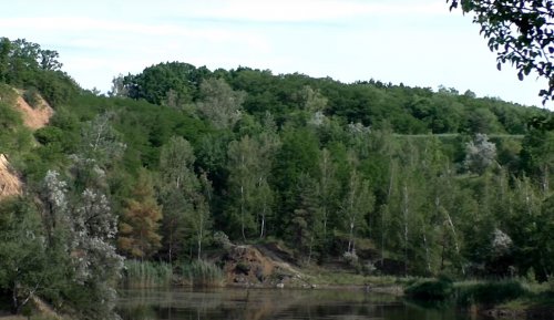 Карьер в с. Тишки в Полтавской области