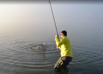 Рибалка на Озері Кричевичі у Волинській області