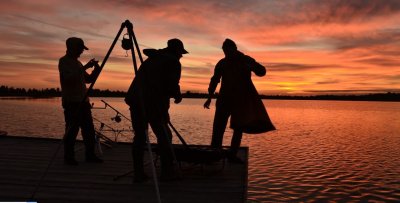 Рибалка на Озері Кричевичі у Волинській області