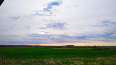 Рибалка у селі Ударник