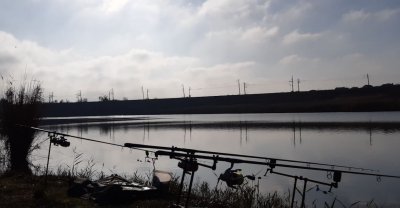 Рыбалка на озере Аква-Сити в Одесской области