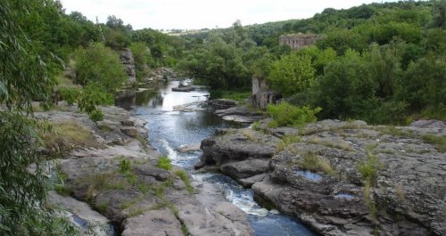 Рыбалка на реке Горный Тикич в Черкасской области