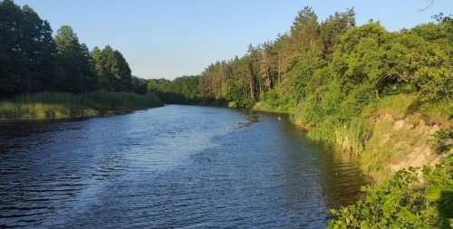 Рыбалка на реке Псел в Сухорабовке