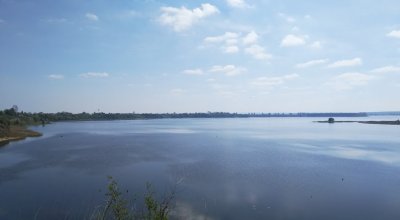 Рыбалка на водохранилище в с. Хренники Ровенской области