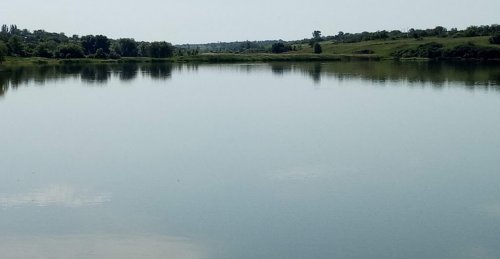 Рибалка біля села Басань у Запорізькій області