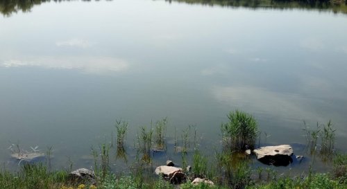 Рибалка біля села Басань у Запорізькій області