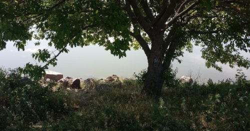 Рибалка біля села Басань у Запорізькій області