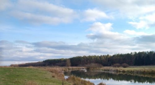 Рибалка біля села Корделівка Вінницької області