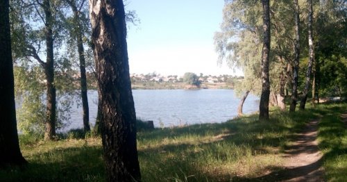 Рибалка біля села Токарі Сумської області