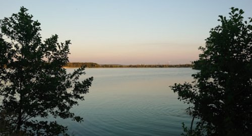 Рибалка біля села Токарі Сумської області