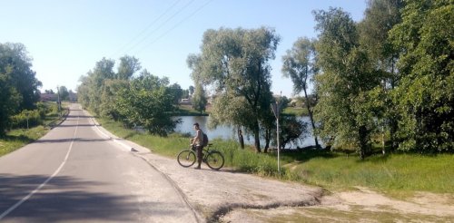 Рибалка біля села Токарі Сумської області