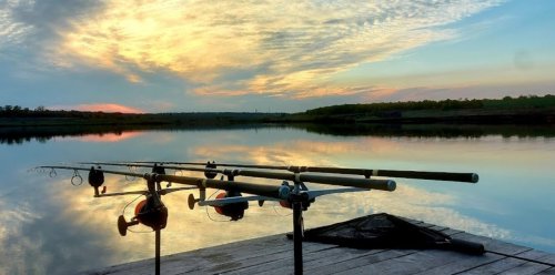 Рибалка на озері Крута Балка