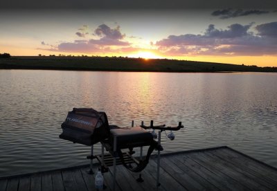 Рибалка на озері Крута Балка